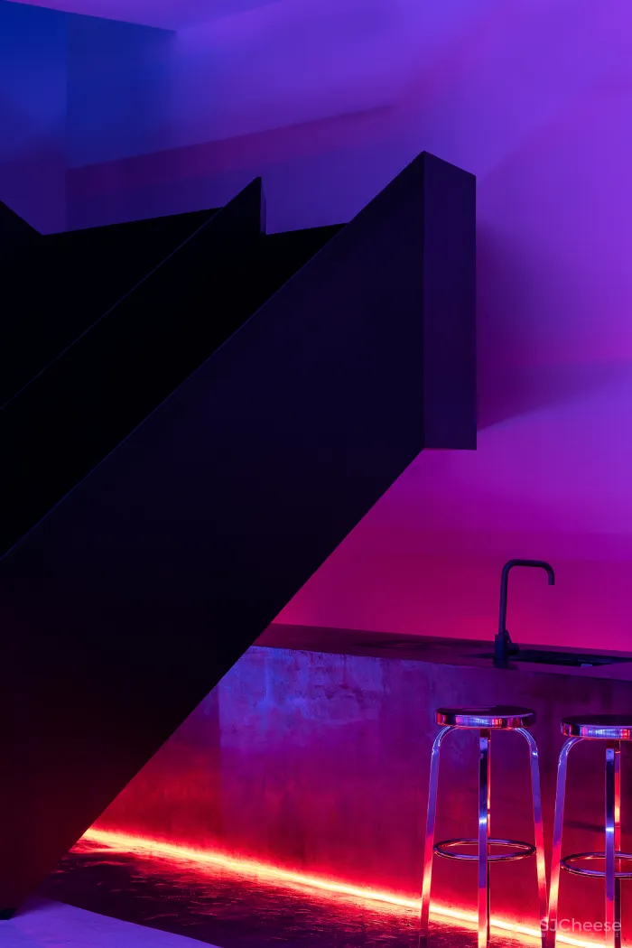 GHB空间设计 × E.Mo 光影虚实中的维度