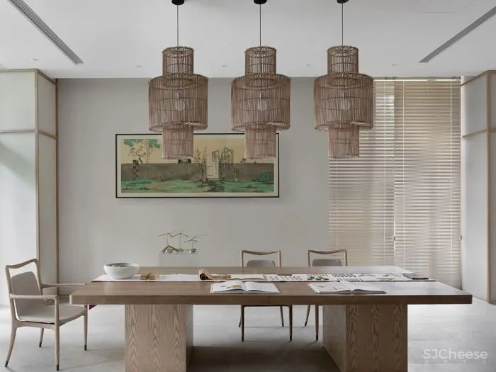 千墨设计 银杏树下朴实无华的平静