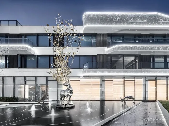 如聿设计:一抹温和的红晕,浸润人心的现代美感!