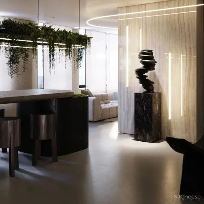 【Obriy Architects】天然材质塑造出的细腻空间