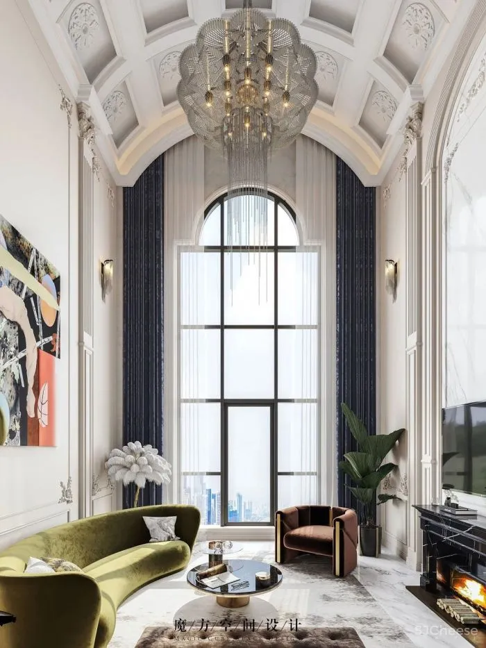 引自然入室,艺术笔触塑造抽象盛宴 魔方