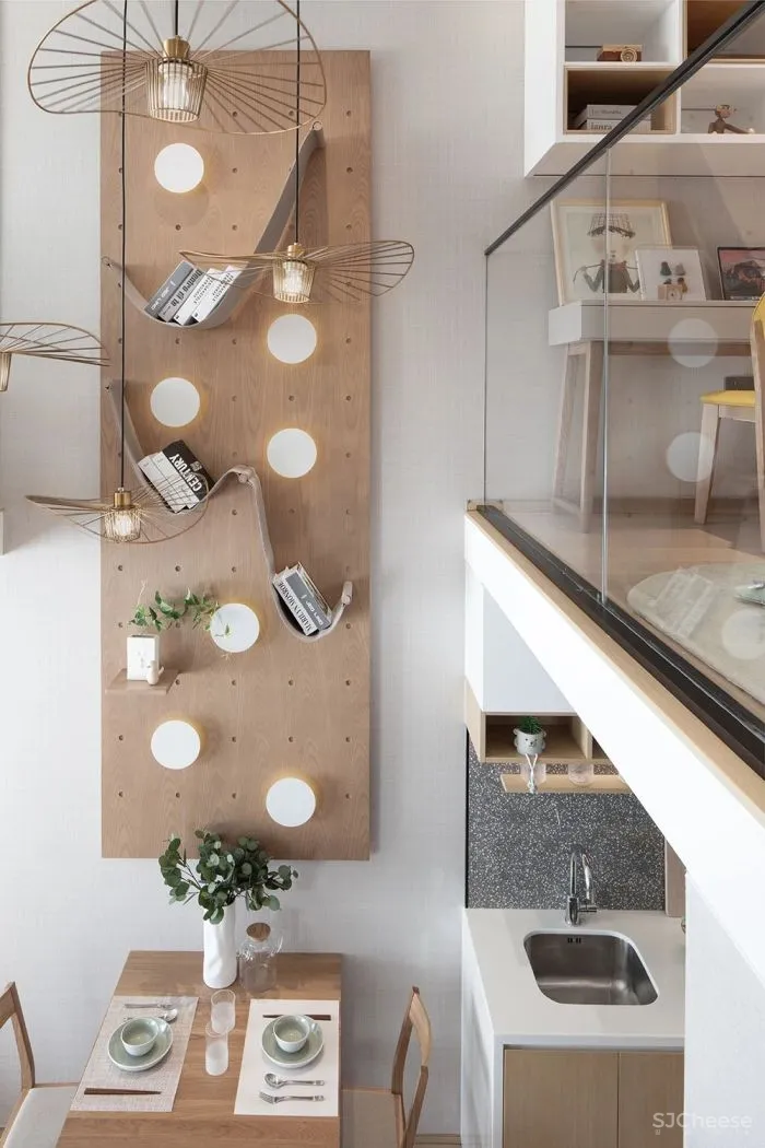 两室一厅的24㎡全能小复式，超越豪宅的舒适生活！