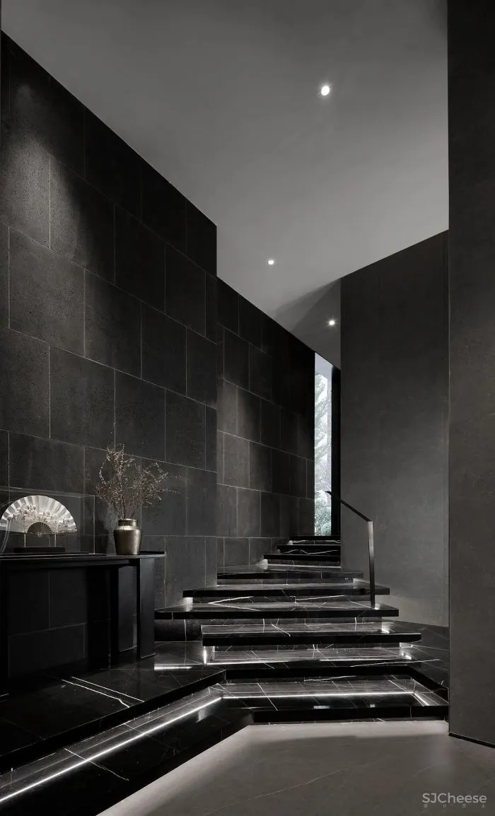 其境设计:一室质感风雅,内敛沉稳的自然安居!