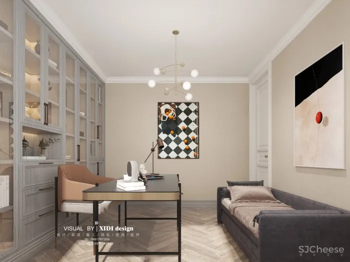 美式轻奢混搭别墅