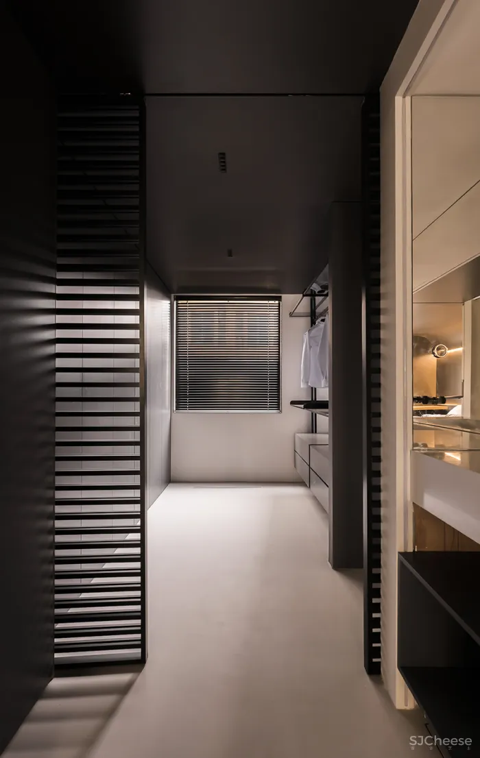 FF DESIGN • 折线｜120平一人居，50度灰的空间独白