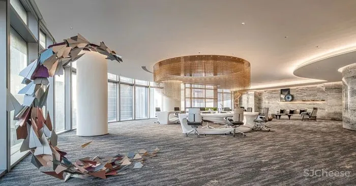 AN AURA 段志 大百汇广场，深圳福田 CBD 超甲级办公的艺术实践