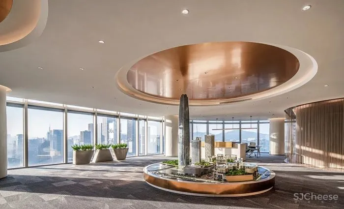 AN AURA 段志 大百汇广场，深圳福田 CBD 超甲级办公的艺术实践