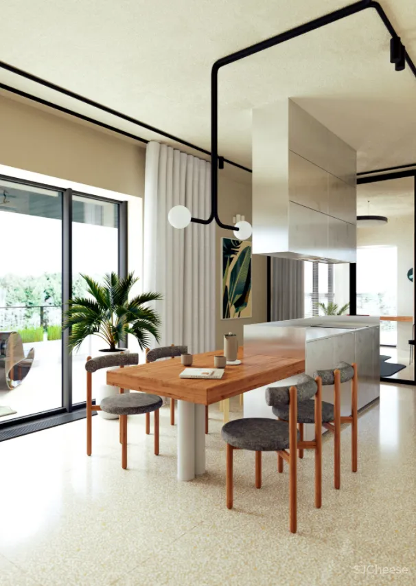 装修 灵感｜最大限度采光，处处都是欢快的颜色设计！