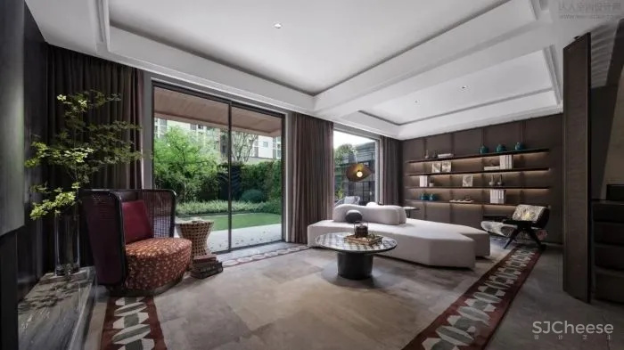 集艾设计丨厦门招商雍和府样板房