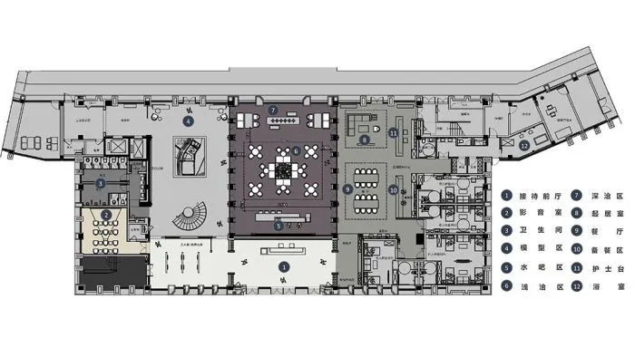 千墨设计 银杏树下朴实无华的平静