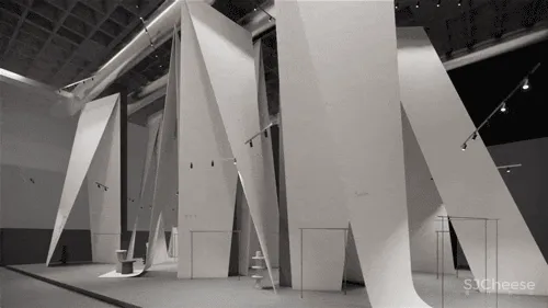 新作 漫游, 迷失, 探索 上海时装周HCH展馆设计 F.O.G.建筑事务所