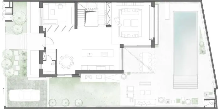 心灵栖息之地,消除压力的宁静住宅!