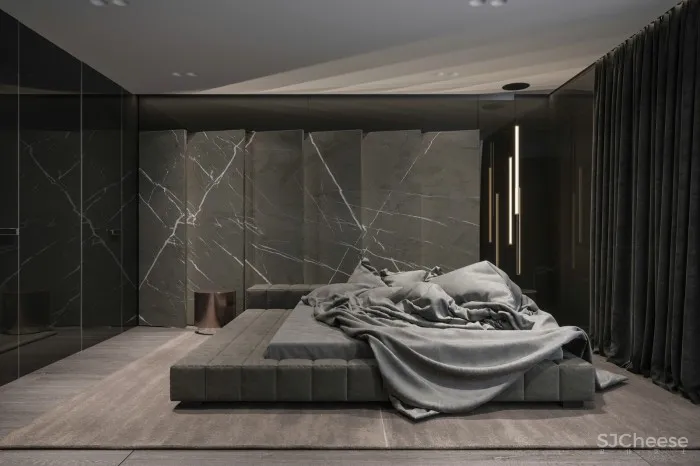 现代大气居所，简而气质的生活居所