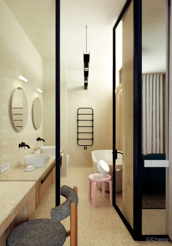 装修 灵感｜最大限度采光，处处都是欢快的颜色设计！