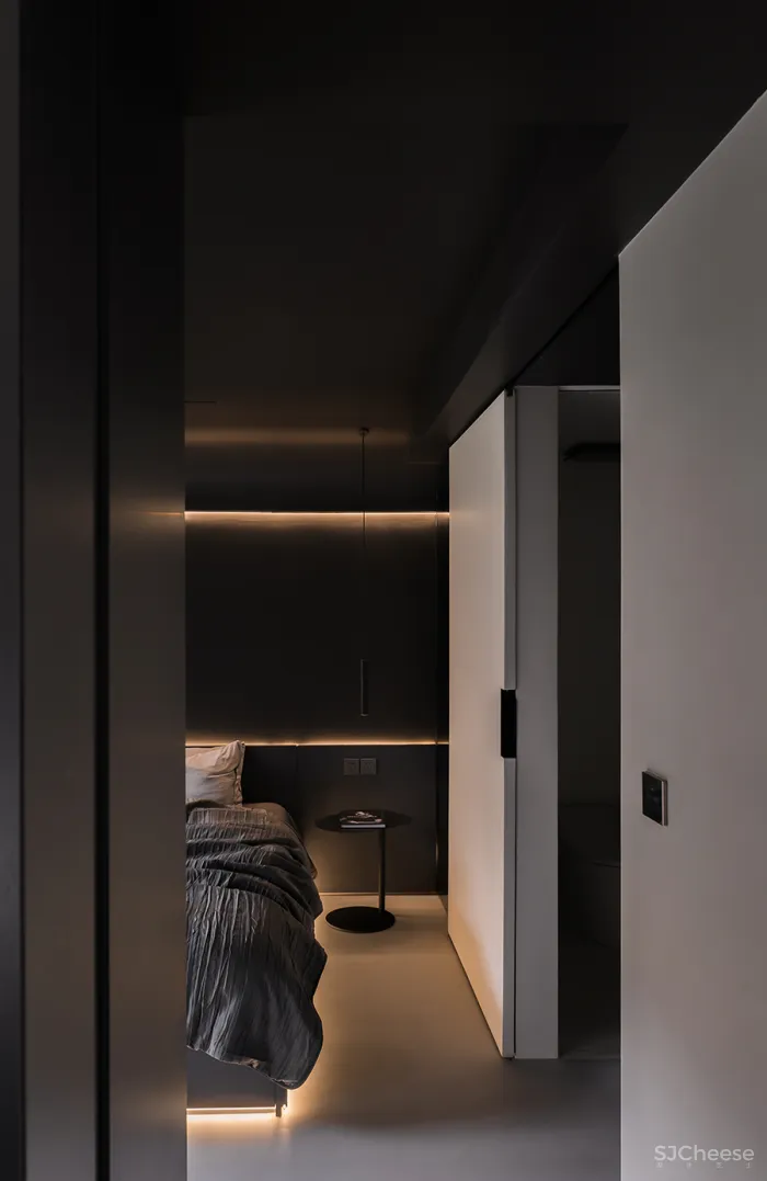 FF DESIGN • 折线｜120平一人居，50度灰的空间独白