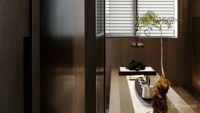 水墨东方，材质与空间的平衍共生 奥迅设计 · 奥妙陈设