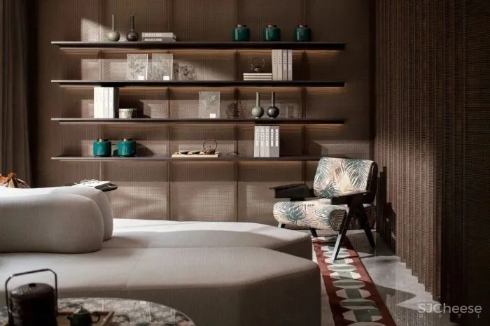 集艾设计丨厦门招商雍和府样板房