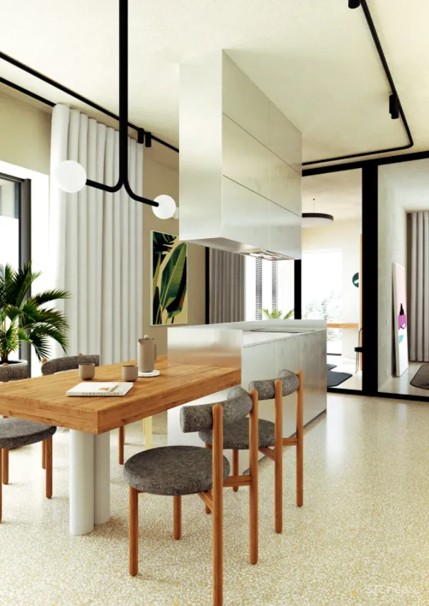 装修 灵感｜最大限度采光，处处都是欢快的颜色设计！