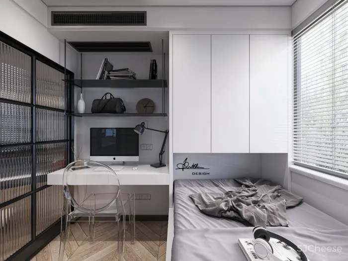 武汉115㎡现代简约风住宅,时尚前卫! Krise设计