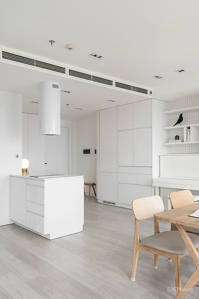 原木与白色的搭配，擦出不一样的小清新火花!