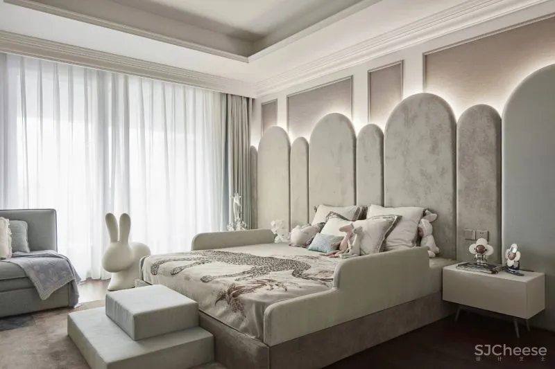 一半空间、一半艺术,这个360m²充满复古腔调