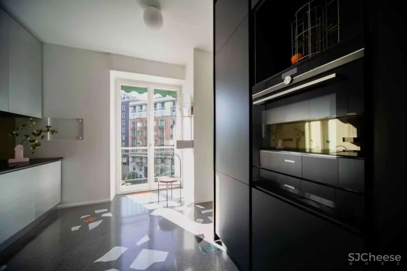 设计师的家,隔而不断的墙面让空间更灵巧!