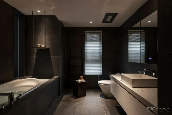 159㎡二居室,留白的空间实用又有格调