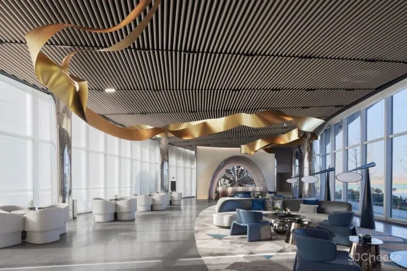 生活感与未来感爆棚的售楼处|AOD设计