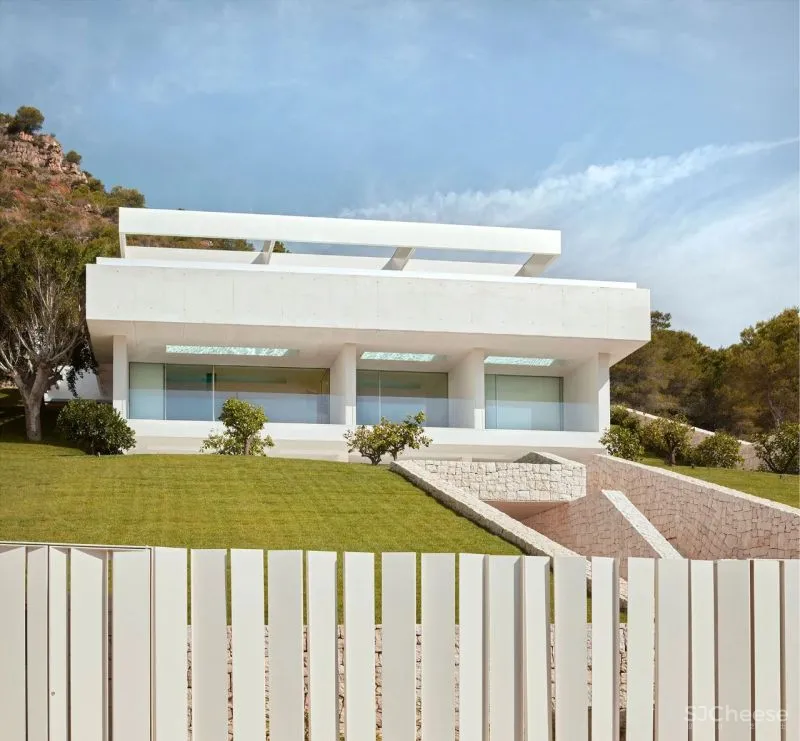 610㎡极简豪宅，宁静的高级感！