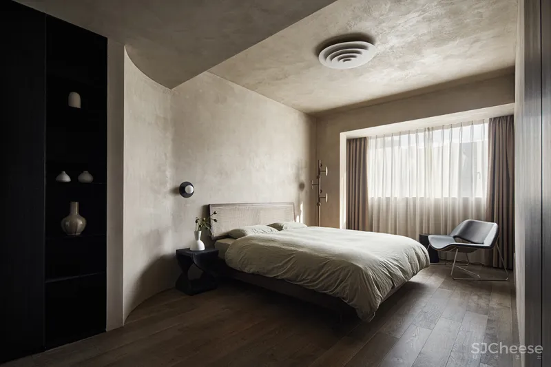 185㎡ 极简私宅,诧寂风 · 寻味生活本真!