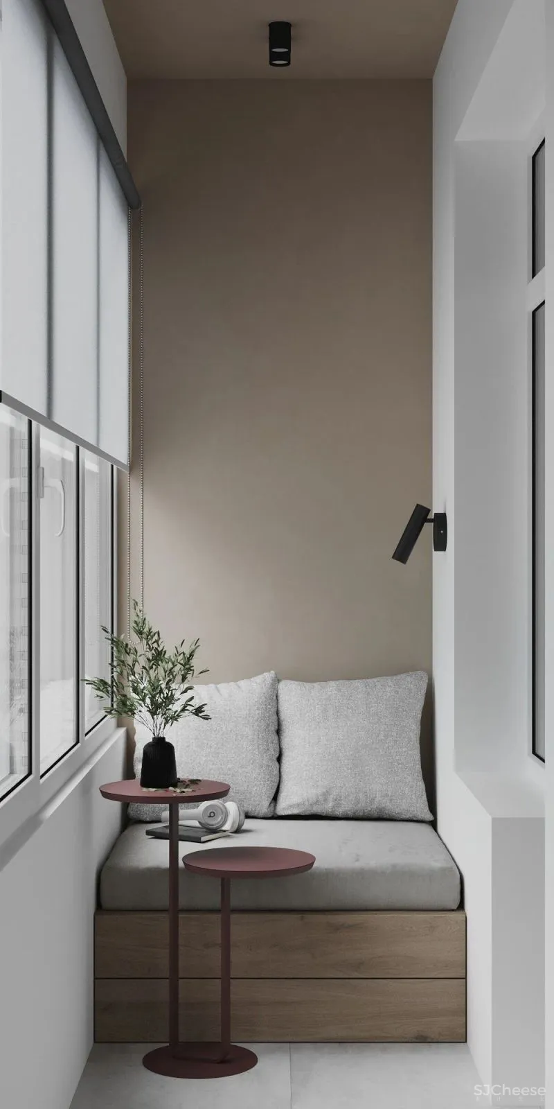 天然质感公寓,暗藏小户型的生活哲学!