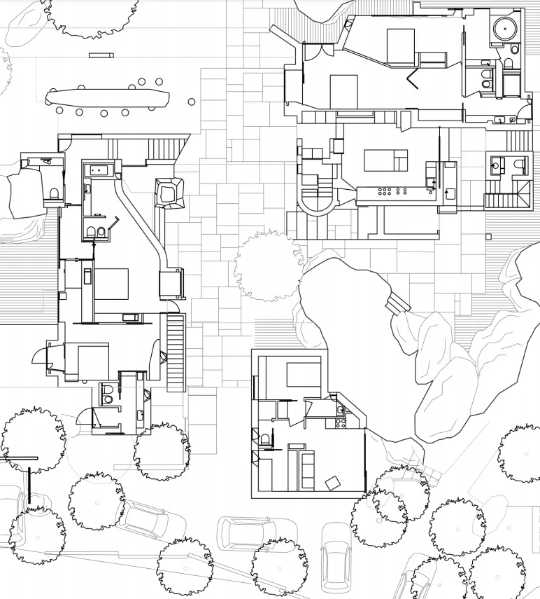 750㎡乡野别墅,与自然融为一体的设计典范