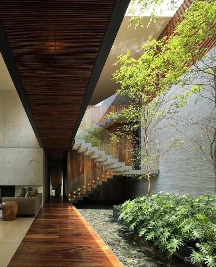 “下沉式”庭院来袭,比传统院子更实用!