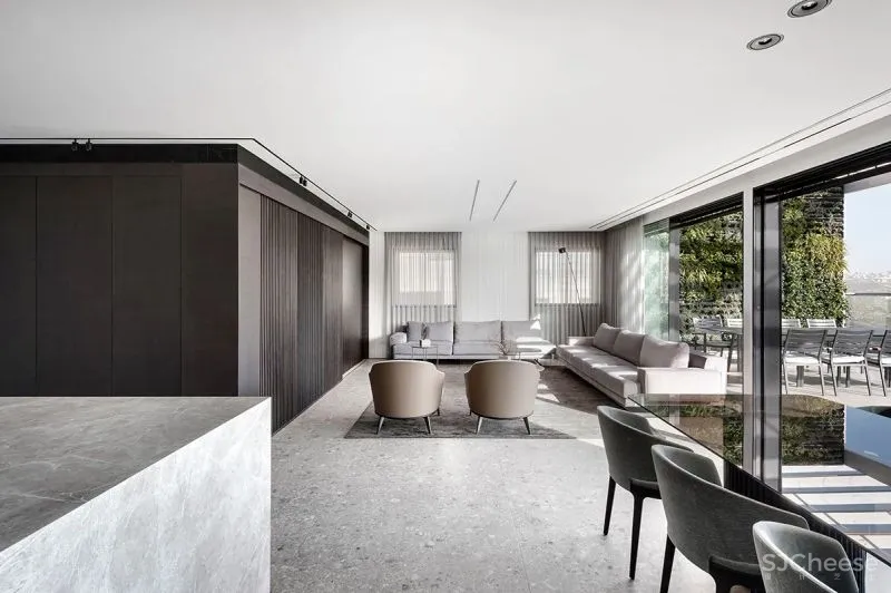 215㎡极简大平层，大美！