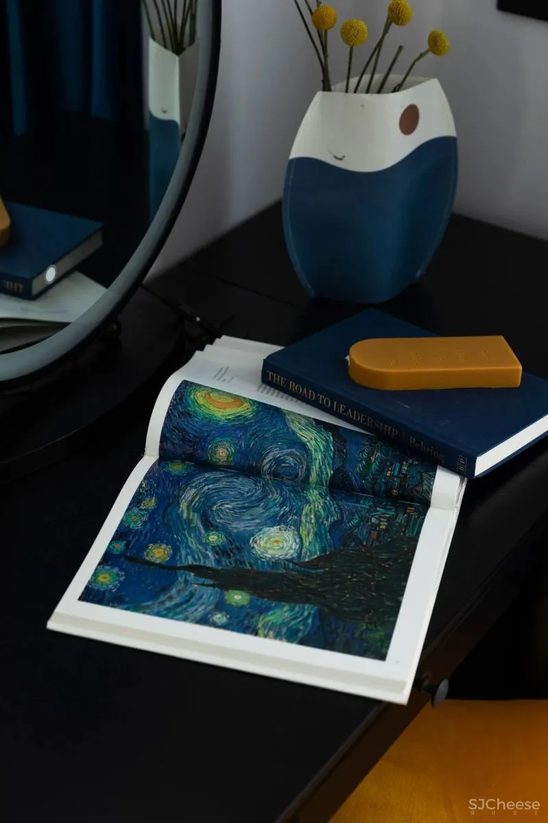 屋主审美太仙了!121m²蓝 黄大胆撞色!精致又实用!