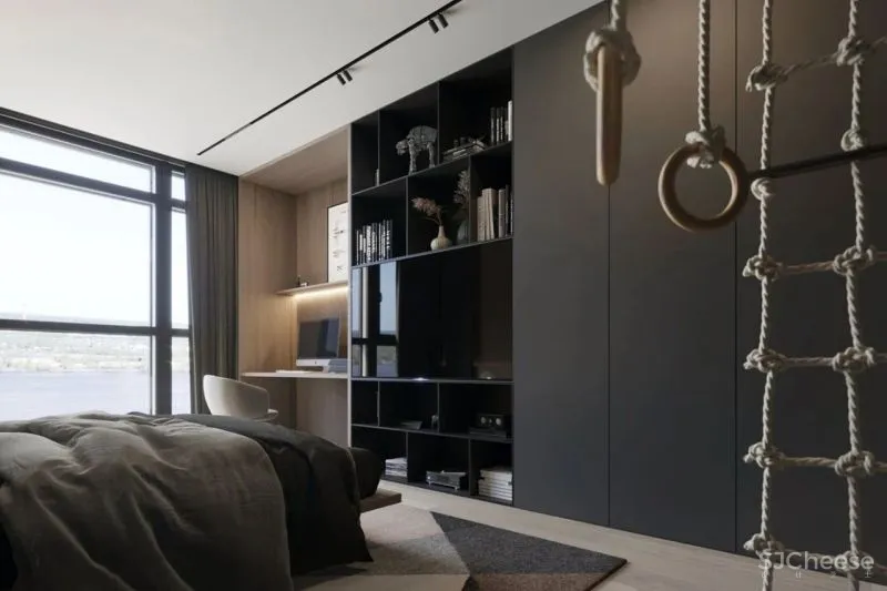 177㎡纯灰大宅,纯粹舒适的设计感之家