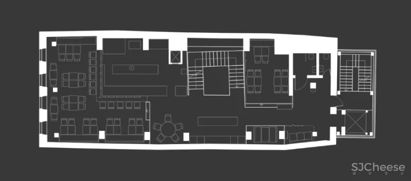 一个19世纪的6层老建筑,被改造成5个概念酒吧和餐吧,由低往高,越往上走越上头!
