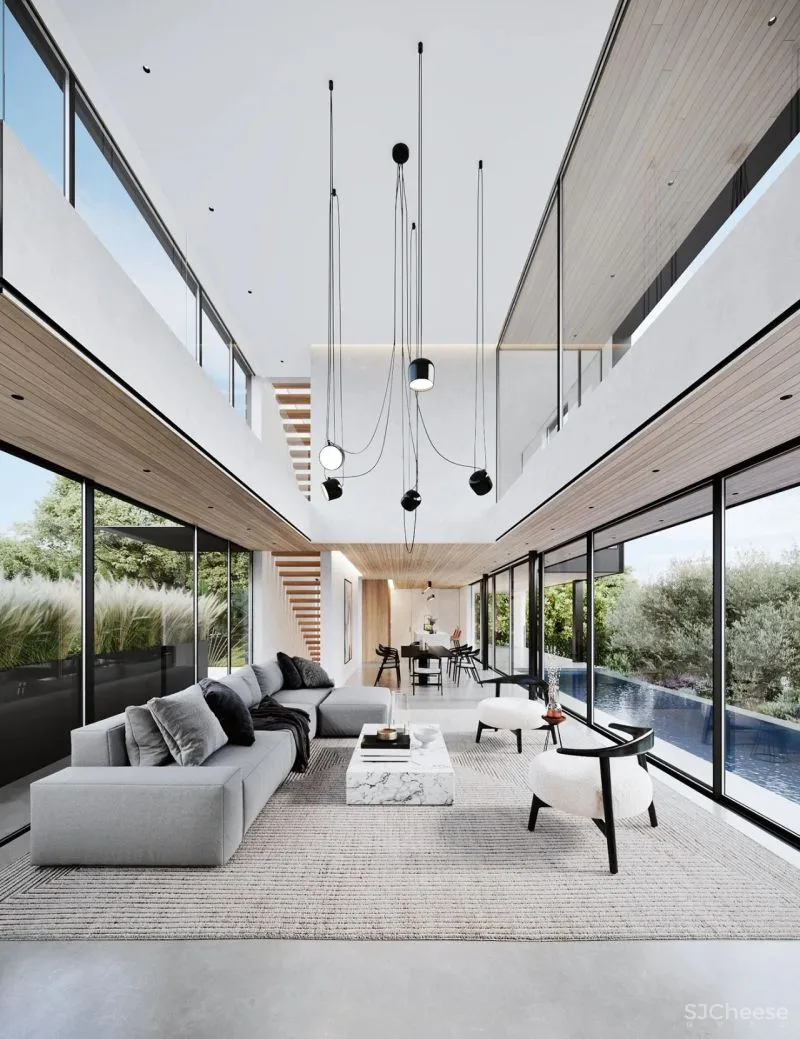 wHY新作 极简别墅，气质独特！