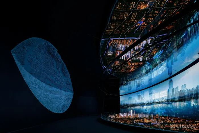 飞行的姿态,1895时光城市展厅 共生形态