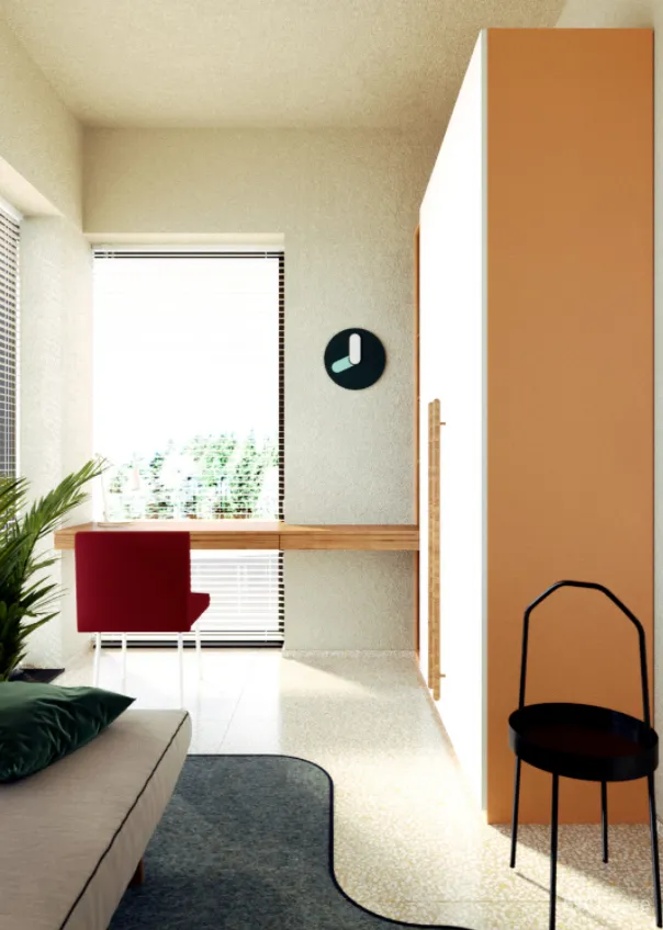 装修 灵感｜最大限度采光，处处都是欢快的颜色设计！