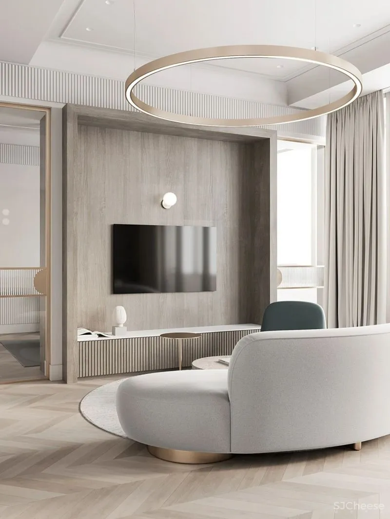 65㎡禁欲主义单身公寓,优雅与克制的协调!