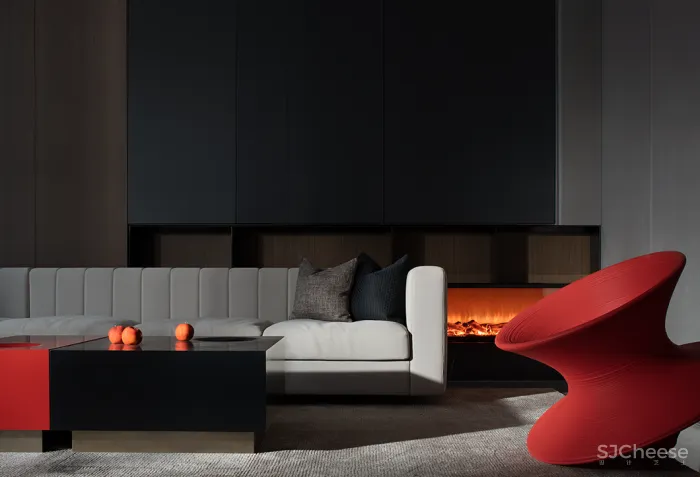 元禾大千:经典色彩搭配,红与黑的灵魂对白!