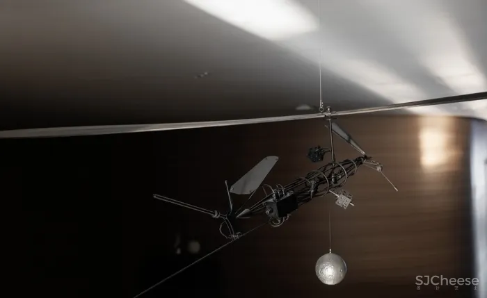 飞行的姿态,1895时光城市展厅 共生形态