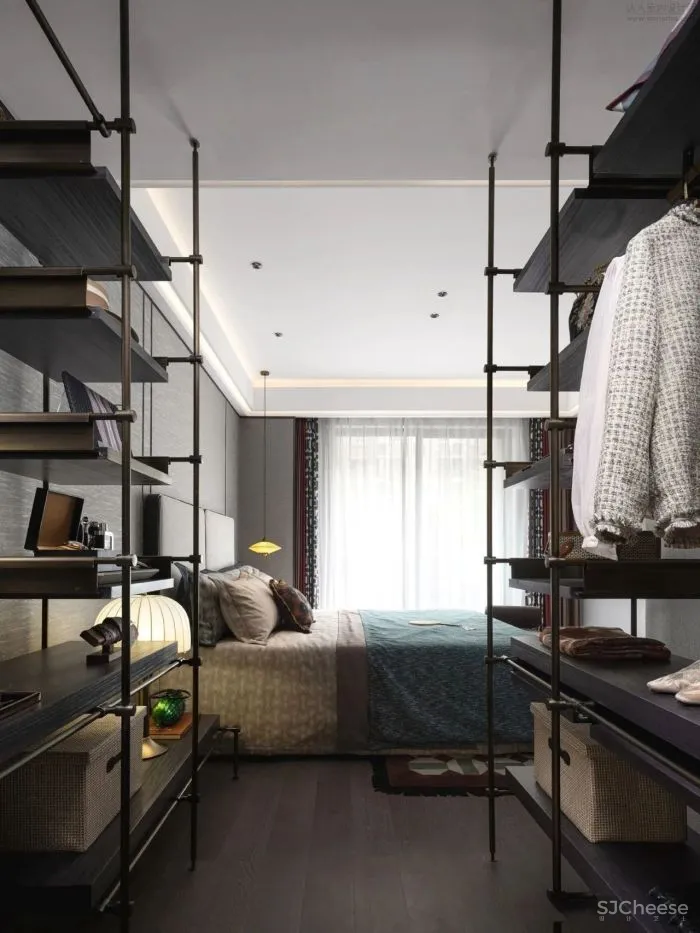 集艾设计丨厦门招商雍和府样板房