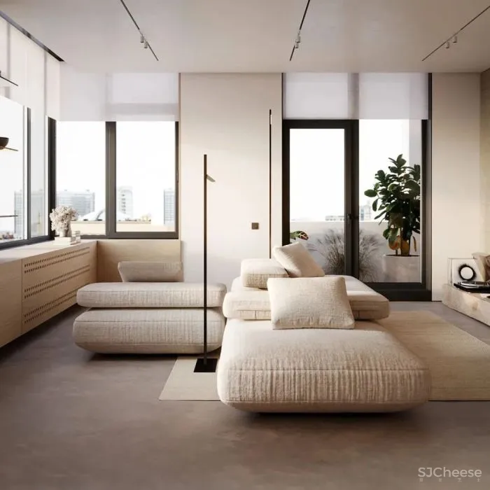 【Obriy Architects】天然材质塑造出的细腻空间