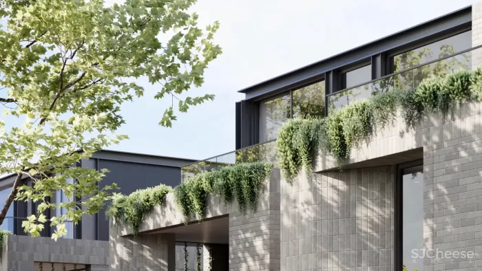 开放式布局的平层公寓,简约而不简单的材质细节