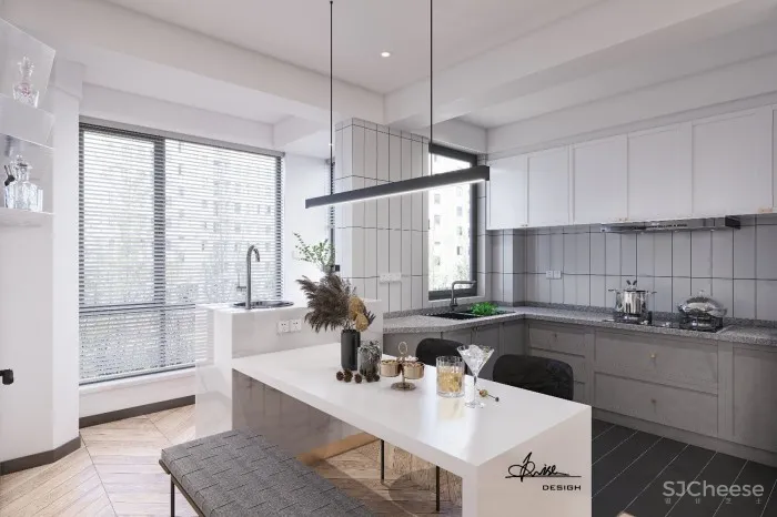 武汉115㎡现代简约风住宅,时尚前卫! Krise设计