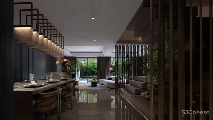 集艾设计丨厦门招商雍和府样板房