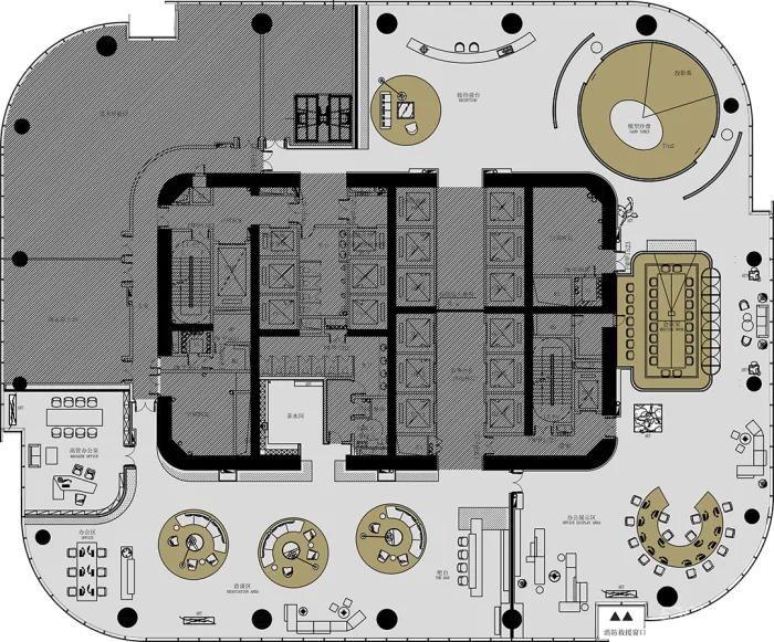 AN AURA 段志 大百汇广场，深圳福田 CBD 超甲级办公的艺术实践
