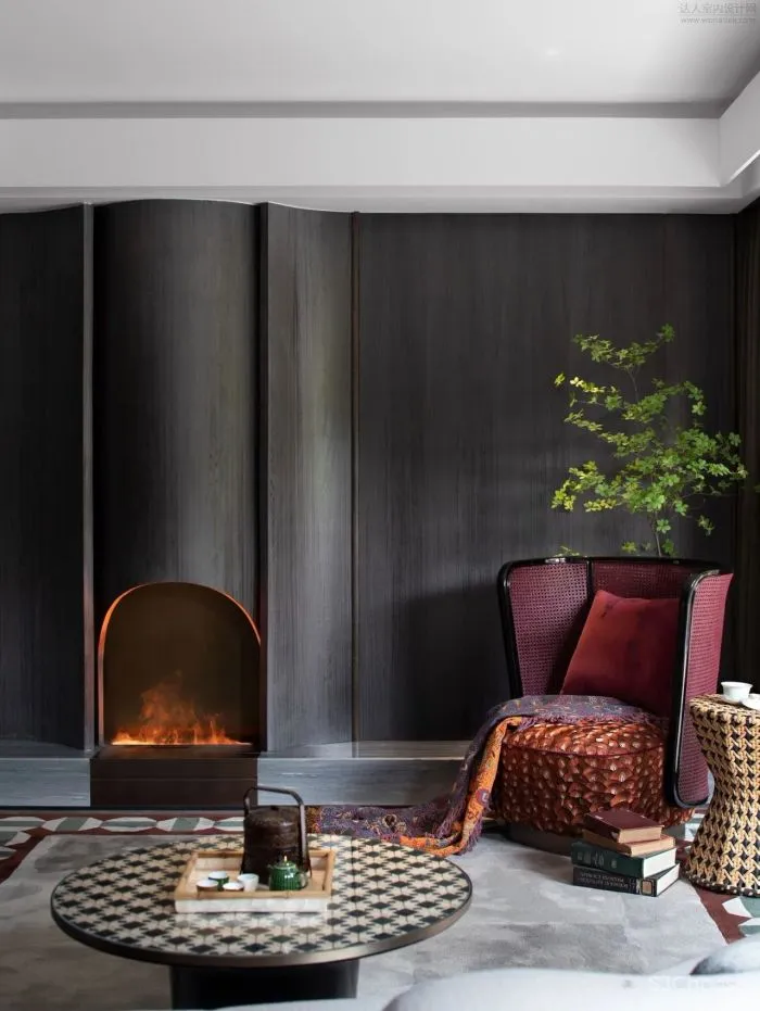 集艾设计丨厦门招商雍和府样板房